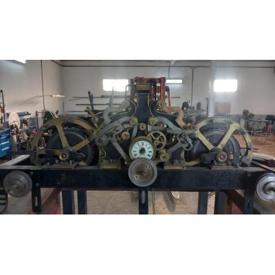 Tudela restaura el reloj de la Casa del Reloj con más de 140 años de historia