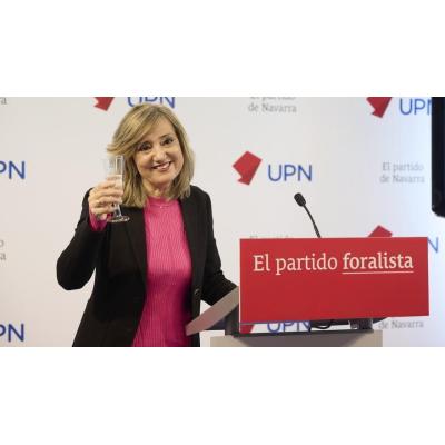 Cristina Ibarrola presenta su candidatura para encabezar la lista de UPN