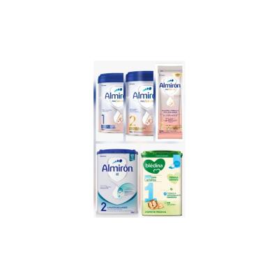 Retirados nuevos lotes de leche de fórmula de las marcas Almirón y Bledina