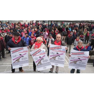 Pensionistas decidirán el martes más movilizaciones para exigir una pensión mínima igual al SMI y aumentos conforme IPC