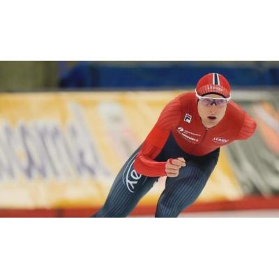 El noruego Eitrem, oro y récord olímpico en 5.000 m de patinaje de velocidad