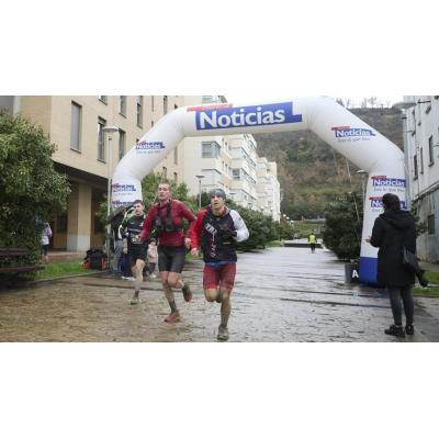 Aimar Otxoteko e Izaskun Bereau se imponen en la VII Trail Hiru Herri 2026