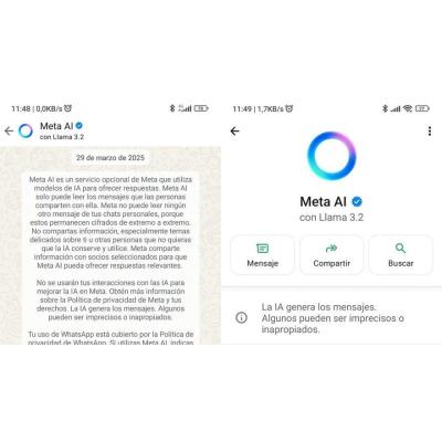 Bruselas amenaza a Meta con medidas si impide la competencia en la IA de WhatsApp
