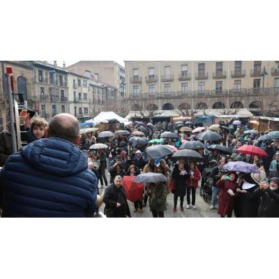 La feria y el ‘Cuto divino’ animan a Tafalla