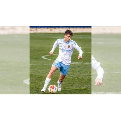 Aimar Bonel disputa sus primeros minutos con el filial del Real Zaragoza