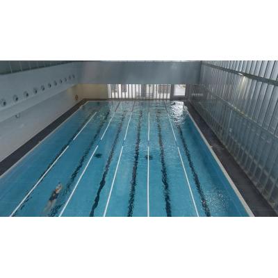 Comienzan obras urgentes de mantenimiento en el vaso de natación de Aquavox San Agustín