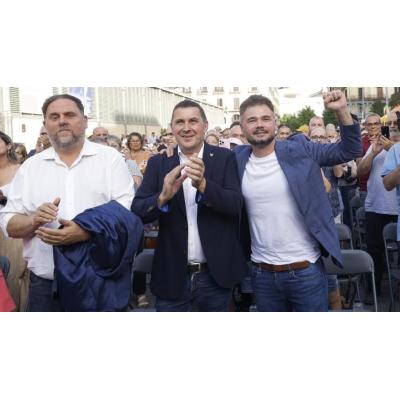 Rufián aboga por la unidad frente a PP y Vox pero recibe las calabazas de Bildu y BNG