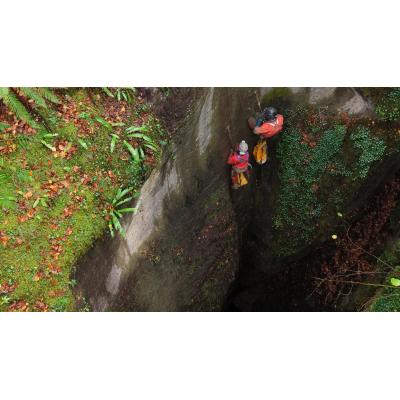 La sima Arrafela, una cápsula del tiempo donde cayó también un león de las cavernas