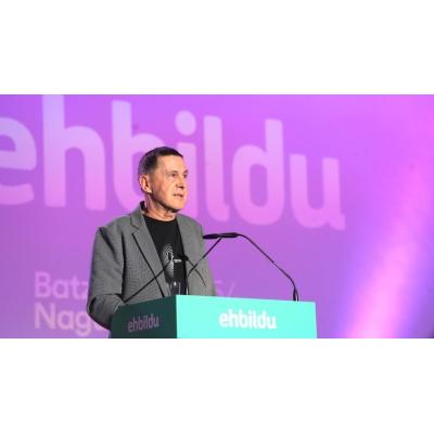 Otegi reitera la oferta de una candidatura conjunta con el PNV para ir a las generales "como país"