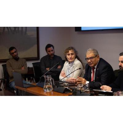 Palestina pide la solidaridad navarra en el Parlamento foral ante su "exterminio"