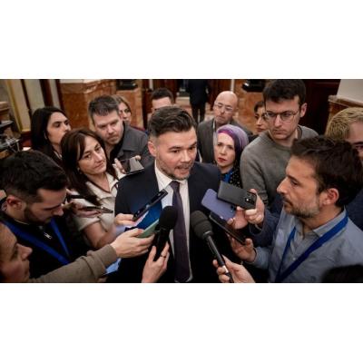 Rufián insiste en la necesidad de crear una alianza de izquierdas y soberanistas: "Es negligente no hacerlo"