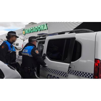 Detenido en un supermercado de Tudela tras hacerse pasar por su hermano