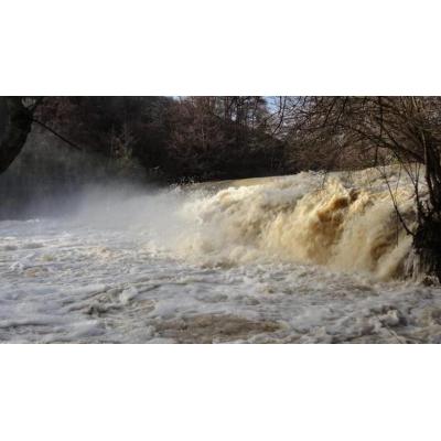 Huarte, en alerta por riesgo de inundaciones