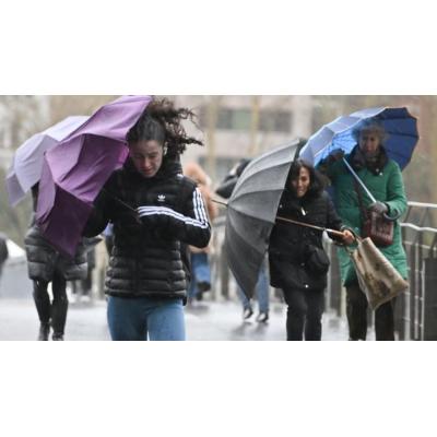 Una nueva borrasca dejará este miércoles lluvias persistentes y vientos muy fuertes en el norte de la península