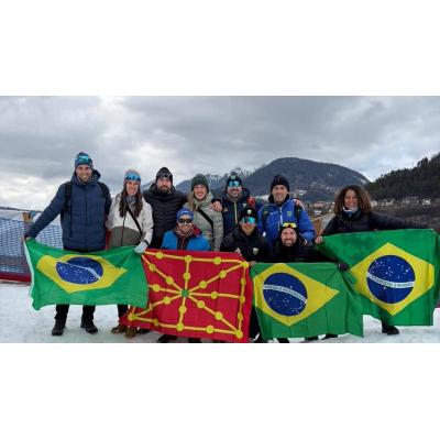Desde el valle de Roncal y Etxauri, a los Juegos de Milano-Cortina como apoyo