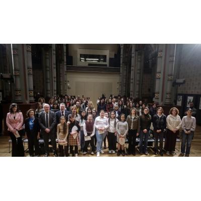 Fotos de la apertura de la jornada de conmemoración del Día de la Mujer y Niña en la Ciencia