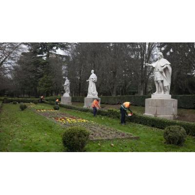 La nueva cara de la Taconera, el parque más antiguo de Pamplona