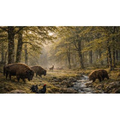 ¿Cómo era la fauna de la Navarra del bisonte, 4.000 años atrás?