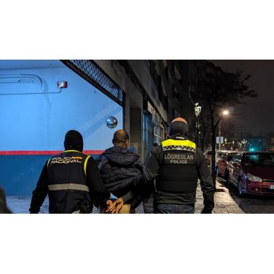 Prisión para cuatro vecinos de Pamplona vinculados a una red de introducción de cocaína en Islandia