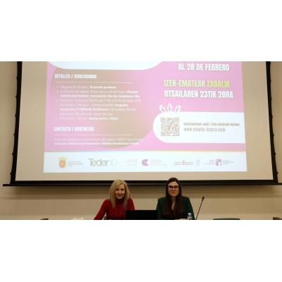 Estella y Teder, en colaboración con la UPNA, consolidan la Escuela de Feminismos de Tierra Estella