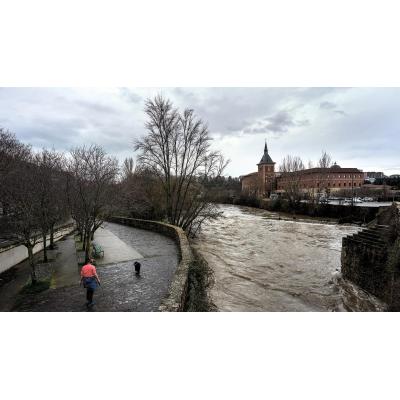 El nivel de los ríos desciende, pero se prevén nuevas lluvias desde este miércoles
