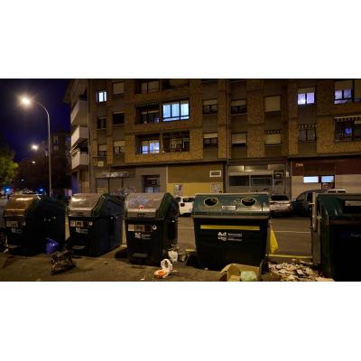 Refuerzo inminente del control para evitar el bolseo de basura en Pamplona