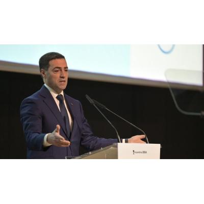 Encuentro con el lehendakari, Imanol Pradales, organizado por Deia