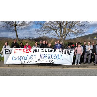 “No sobra nadie”: la plantilla protesta por cuatro despidos en una empresa de Navarra "con beneficios"