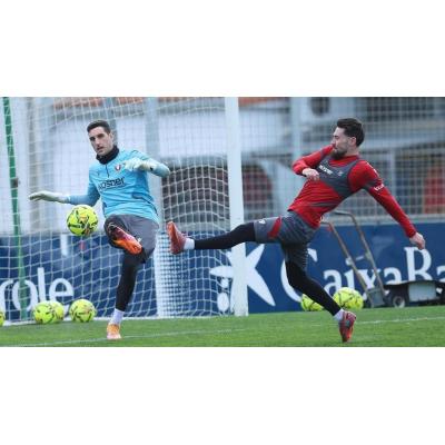Fotos del entrenamiento de Osasuna de este 12 de febrero de 2026