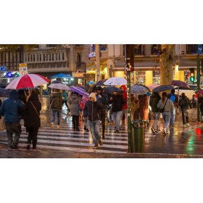 Fin de semana invernal en Navarra: lluvias, descenso térmico y baja cota de nieve