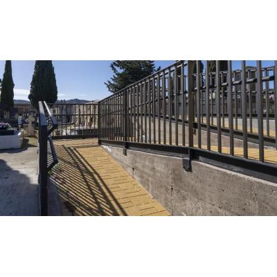 El Ayuntamiento de Fitero mejora la accesibilidad y el drenaje de agua de lluvia en el cementerio