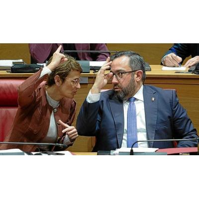 Chivite dice que Navarra será la “resistencia” a la ola ultra