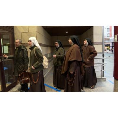 Las exmonjas de Belorado acuden a declarar a los juzgados