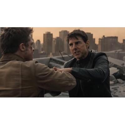 Hollywood carga contra la IA: denuncia a TikTok por los vídeos de Tom Cruise y Brad Pitt enfrentándose puñetazos en una azotea