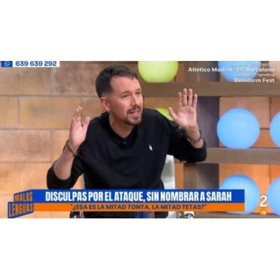 Pablo Iglesias explota contra Pablo Motos: "Imagina si decimos que es un enano de mierda"