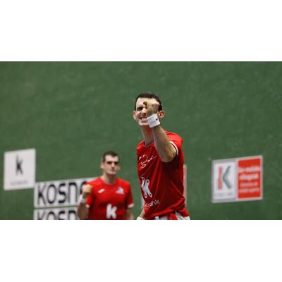 Altuna y Ezkurdia se quedan con el mejor encuadre del play off