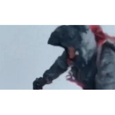 El Grupo de Montaña Saioa de Corella afronta el Moncayo con alerta roja y rachas de 130 km/h