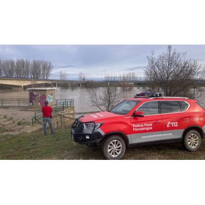 La crecida del Ebro alcanza el nivel de emergencia cero: máxima precaución en la Ribera de Navarra