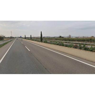 Dos heridos tras una colisión por alcance en la A-68 a la altura de Tudela