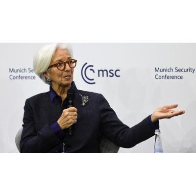 Lagarde asegura que la "patada en el culo" a Europa de Trump ha unido más a los líderes europeos