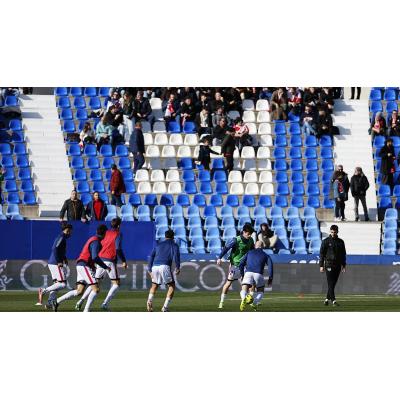 Osasuna, convidado de piedra en el primer partido del Rayo Vallecano en el exilio