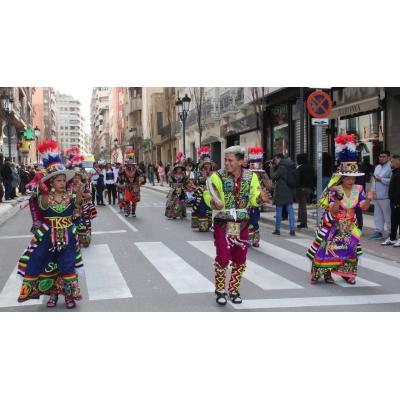 El Carnaval llena Tudela de color tras la suspensión del sábado