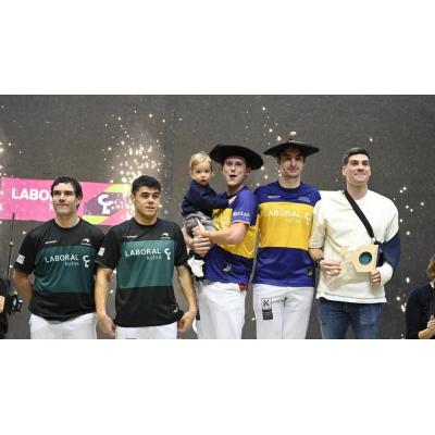 En imágenes: Johan-Basque ganan la txapela del Eusko Label Winter Series ante Goitia-Lekerika en Gernika-Lumo.
