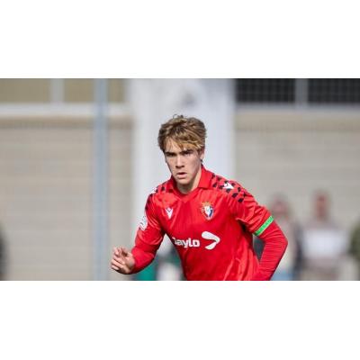 Cristian Ciccone, del División de Honor de Osasuna, convocado con la sub-20 de República Dominicana