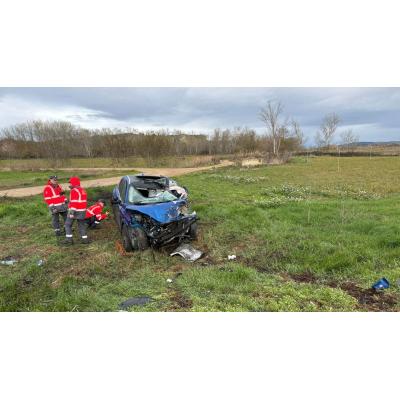 Muere un hombre de 49 años en una colisión de coche y camión en la NA-115 en Peralta