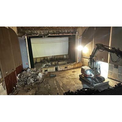 Arranca la reforma del Cine Lux en Fustiñana