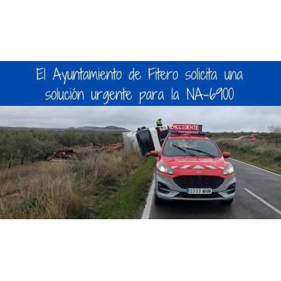 Fitero exige actuar con urgencia en la NA-6900