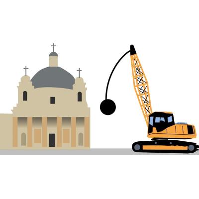 Los Caídos vs el fuerte de San Cristóbal: los dos son "nuestra" historia