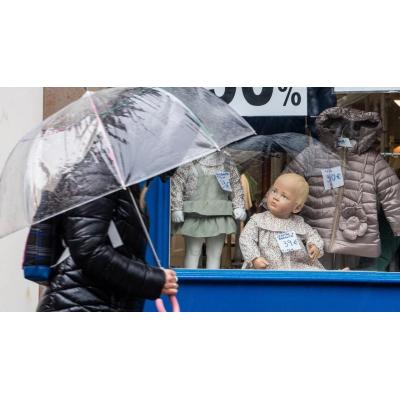 Pamplona, atrapada bajo un cielo gris: 90 litros de lluvia y menos de seis horas de sol en una semana