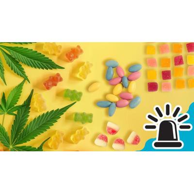 La OCU alerta sobre la venta de gominolas con CBD, una sustancia derivada del cannabis